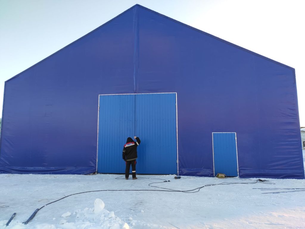 Тёплый склад 15×33 м