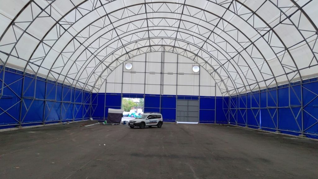 Холодный склад 25×100 м